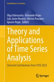 Cover von Theory and Applications of Time Series Analysis