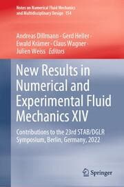 Cover von New Results in Numerical and Experimental Fluid Mechanics XIV