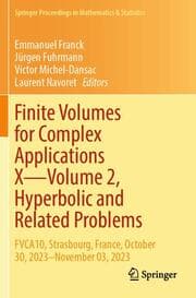 Cover von Finite Volumes for Complex Applications XVolume 2, Hyperbolic and Related Problems