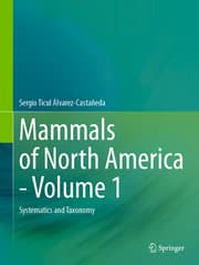 Cover von Mammals of North America - Volume 1