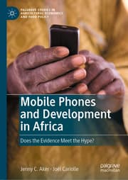 Cover von Mobile Phones and Development in Africa