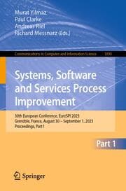 Cover von Systems, Software and Services Process Improvement