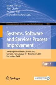 Cover von Systems, Software and Services Process Improvement