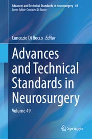 Cover von Advances and Technical Standards in Neurosurgery