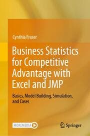 Cover von Business Statistics for Competitive Advantage with Excel and JMP