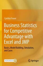 Cover von Business Statistics for Competitive Advantage with Excel and JMP