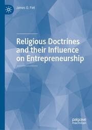 Cover von Religious Doctrines and their Influence on Entrepreneurship