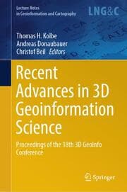 Cover von Recent Advances in 3D Geoinformation Science