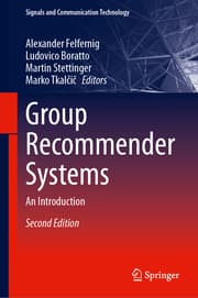 Cover von Group Recommender Systems