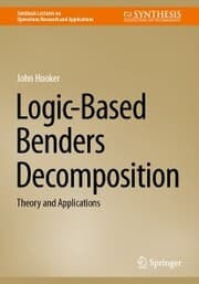 Cover von Logic-Based Benders Decomposition