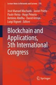 Cover von Blockchain and Applications, 5th International Congress