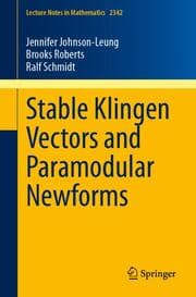 Cover von Stable Klingen Vectors and Paramodular Newforms