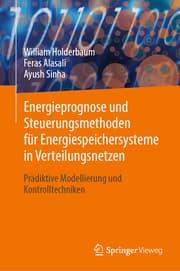 Cover von Energieprognose und Steuerungsmethoden für Energiespeichersysteme in Verteilungsnetzen