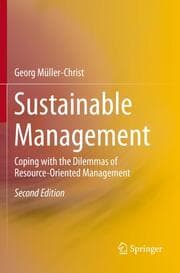 Cover von Sustainable Management