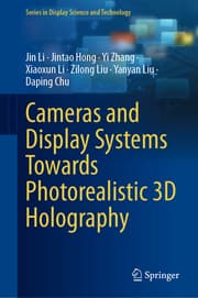 Cover von Cameras and Display Systems Towards Photorealistic 3D Holography