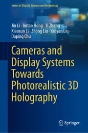 Cover von Cameras and Display Systems Towards Photorealistic 3D Holography