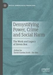 Cover von Demystifying Power, Crime and Social Harm