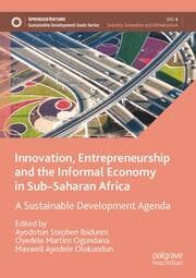 Cover von Innovation, Entrepreneurship and the Informal Economy in Sub-Saharan Africa