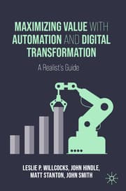 Cover von Maximizing Value with Automation and Digital Transformation