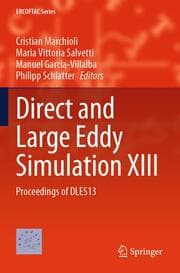 Cover von Direct and Large Eddy Simulation XIII