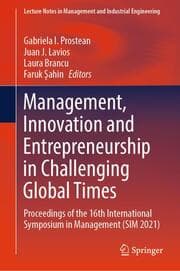 Cover von Management, Innovation and Entrepreneurship in Challenging Global Times