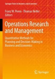 Cover von Operations Research and Management