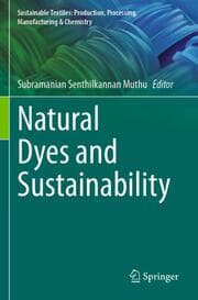 Cover von Natural Dyes and Sustainability