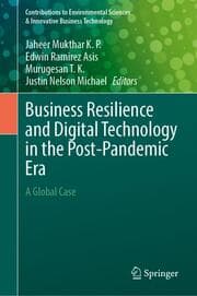 Cover von Business Resilience and Digital Technology in the Post-Pandemic Era
