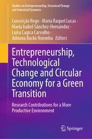 Cover von Entrepreneurship, Technological Change and Circular Economy for a Green Transition