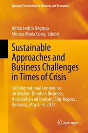 Cover von Sustainable Approaches and Business Challenges in Times of Crisis