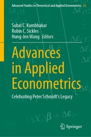 Cover von Advances in Applied Econometrics
