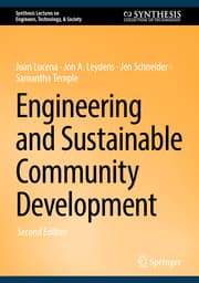 Cover von Engineering and Sustainable Community Development