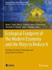 Cover von Ecological Footprint of the Modern Economy and the Ways to Reduce It
