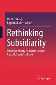 Cover von Rethinking Subsidiarity
