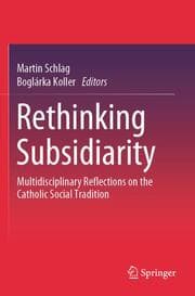 Cover von Rethinking Subsidiarity