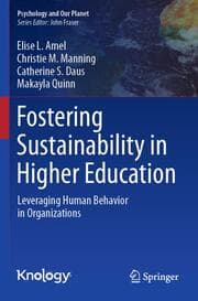 Cover von Fostering Sustainability in Higher Education