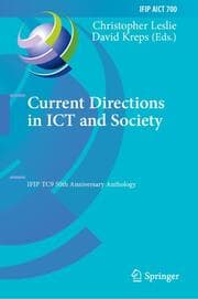 Cover von Current Directions in ICT and Society