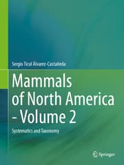 Cover von Mammals of North America - Volume 2