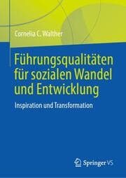 Cover von Führungsqualitäten für sozialen Wandel und Entwicklung