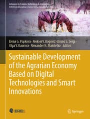 Cover von Sustainable Development of the Agrarian Economy Based on Digital Technologies and Smart Innovations