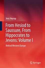 Cover von From Hesiod to Saussure, From Hippocrates to Jevons: Volume I