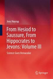 Cover von From Hesiod to Saussure, From Hippocrates to Jevons: Volume III