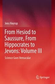 Cover von From Hesiod to Saussure, From Hippocrates to Jevons: Volume III