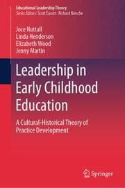 Cover von Leadership in Early Childhood Education