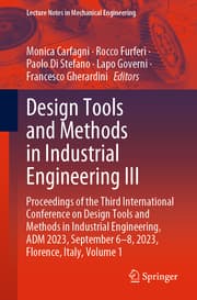 Cover von Design Tools and Methods in Industrial Engineering III