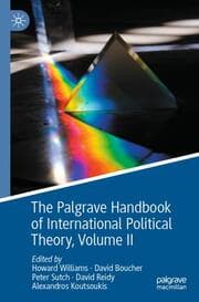 Cover von The Palgrave Handbook of International Political Theory