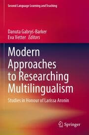 Cover von Modern Approaches to Researching Multilingualism