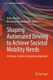 Cover von Shaping Automated Driving to Achieve Societal Mobility Needs