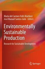 Cover von Environmentally Sustainable Production