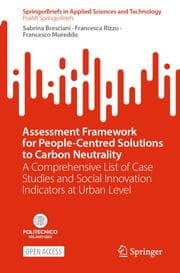 Cover von Assessment Framework for People-Centred Solutions to Carbon Neutrality
